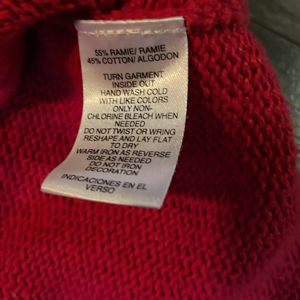 Mercer Street Studio, Christmas Sweater, doggies, zipper sweater, size Small